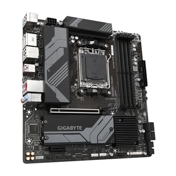 GIGABYTE B650M DS3H moderkort AMD B650 AM5-sockel micro ATX