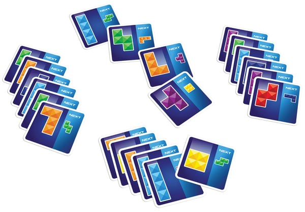 Jumbo Tetris Speed Kortspel Passa ihop