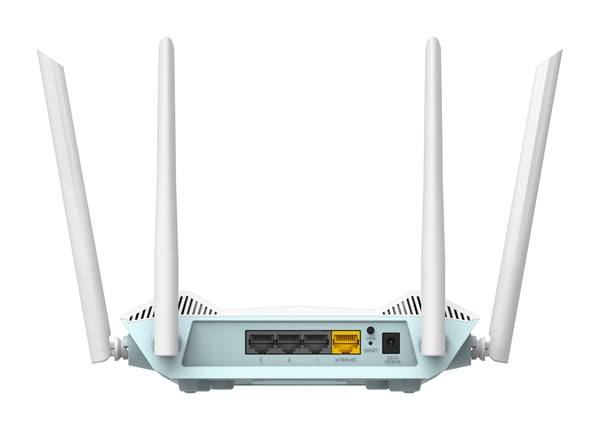 D-Link R15 trådløs router Gigabit Ethernet Dual-band (2,4 GHz / 5 GHz) Hvid