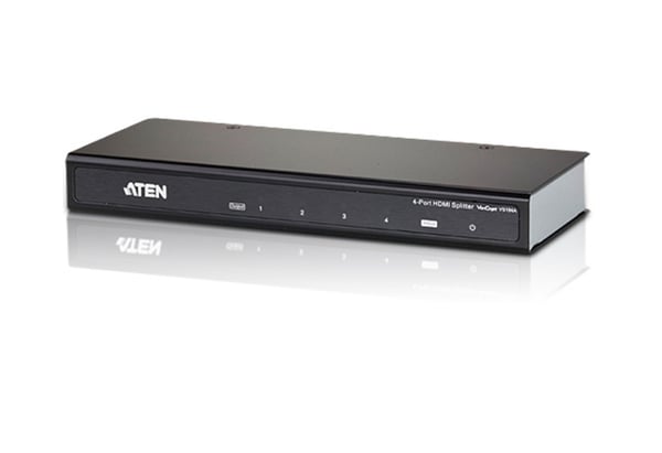 ATEN 4K HDMI-splitter med 4 portar ATEN 4K HDMI-splitter med 4 portar