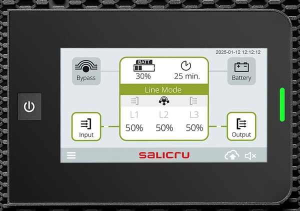 Salicru SLC 10000 TWIN RT3 MULTI strömskydd (UPS) Dubbelkonvertering (Online) 10 kVA 10000 W