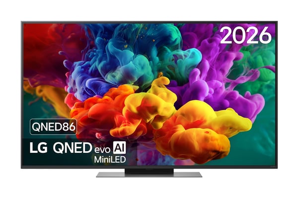 LG QNED evo AI MiniLED 55QNED86B6B 139,7 cm (55") 4K Ultra HD Smart TV Wi-Fi Sort