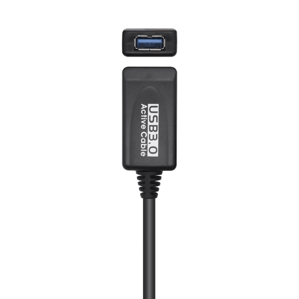 AISENS A105-0525 USB-kabel USB 3.2 Gen 1 (3.1 Gen 1) 5 m USB A 5 Gbit/sek. Sort