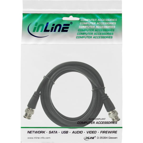 InLine 10810 VGA-kaapeli 10 m Musta