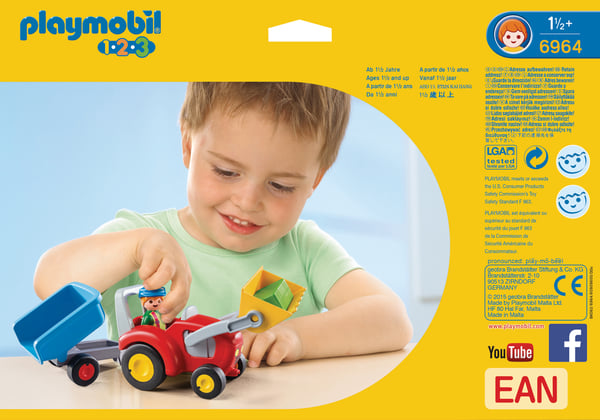 Playmobil 1.2.3 6964 lasten leluhahmo