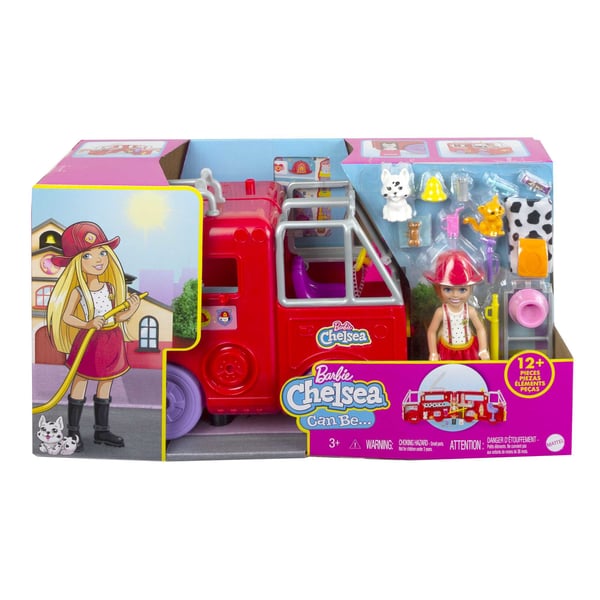 Barbie Chelsea Fire Truck Vehicle