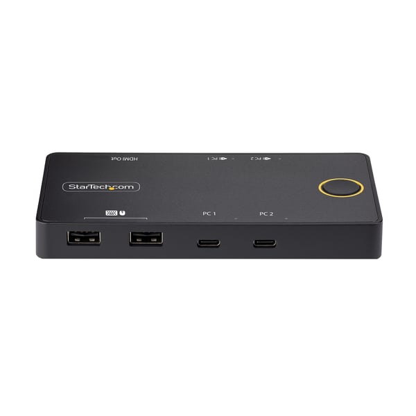StarTech.com C2-H46-UC2-PD-KVM KVM-switchar Svart