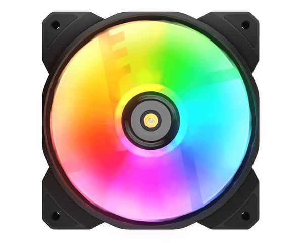 COUGAR CGR-CF-MHP12HB3-RGB Computerkabinet Luftkøler 12 cm Sort, Hvid 3 stk
