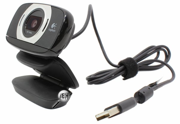 Logitech C615 webcam 1920 x 1080 pixel USB 2.0 Sort