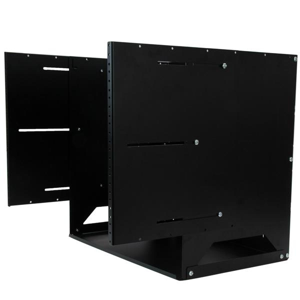 StarTech.com Vægmonteret serverrack med hylde - 4U - Justerbar fra 30,5 cm - 45,7 cm - Rack (vægmontering)
