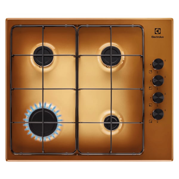 Electrolux KGS6404T Brun Indbygget 60 cm Gaskomfur 4 zone(s)