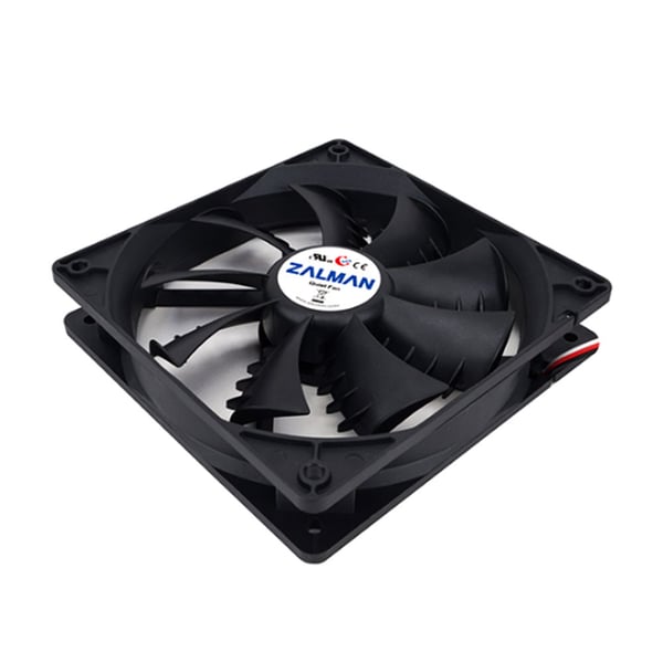 Zalman ZM-F1 PLUS(SF) Computerkølesystem Computerkabinet Ventilator 8 cm Sort
