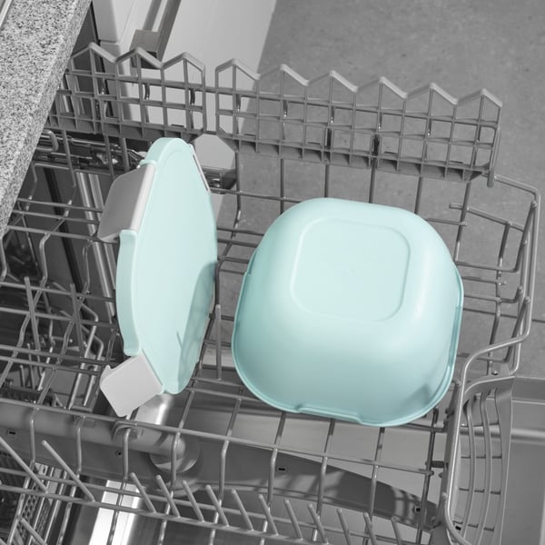 Hama 00181585 madkasse Frokostbeholder 1,7 L Polypropylen (PP), Silikone Grå, Lyse Blå 1 stk