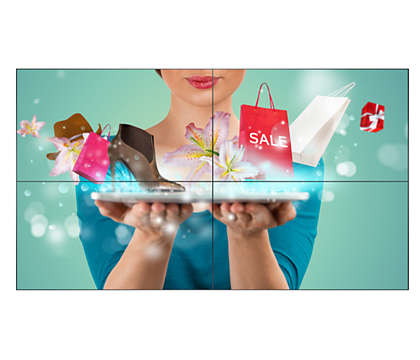 Philips Signage Solutions 49BDL2105X/00 skilte display 123,2 cm (48.5") IPS 500 cd/m² Fuld HD Sort 24/7