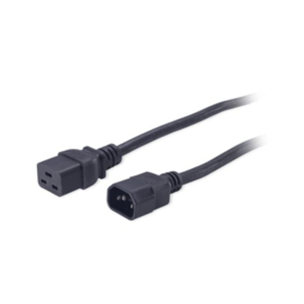 APC C19/C14 2m Svart 1,98 m IEC C14 C19 coupler