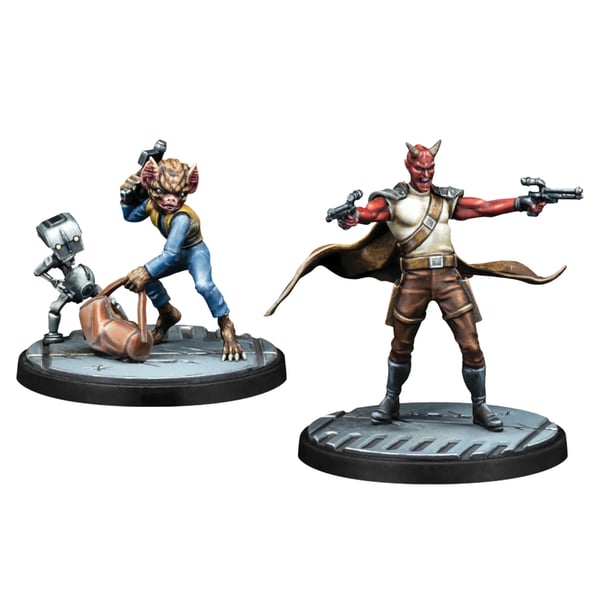 Asmodee Star Wars: Shatterpoint - Fistful of Credits: Cad Bane Squad Pack Figur