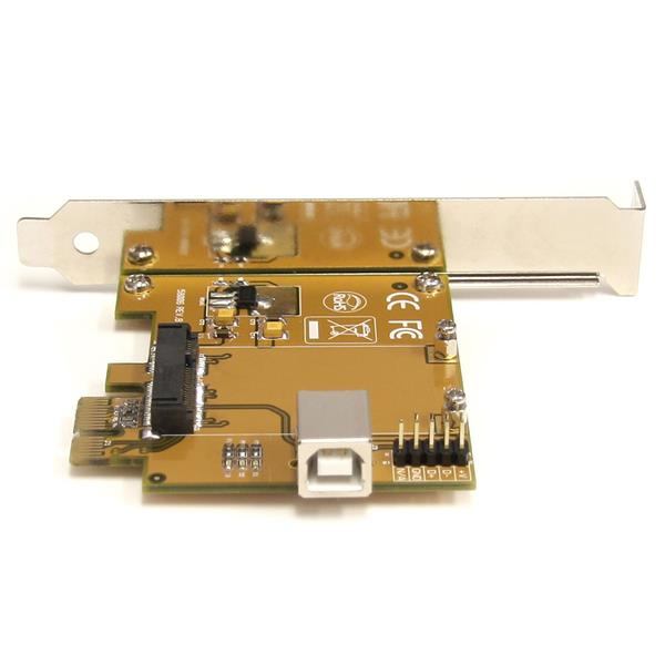 StarTech.com PEX2MPEX nätverkskort/adapters Intern Mini PCIe