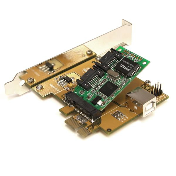 StarTech.com PEX2MPEX nätverkskort/adapters Intern Mini PCIe