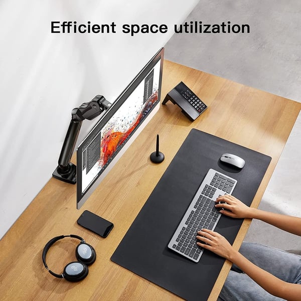 Techly ICA-LCD 514 monitorin kiinnike ja jalusta 68,6 cm (27") Vastaanotto Musta