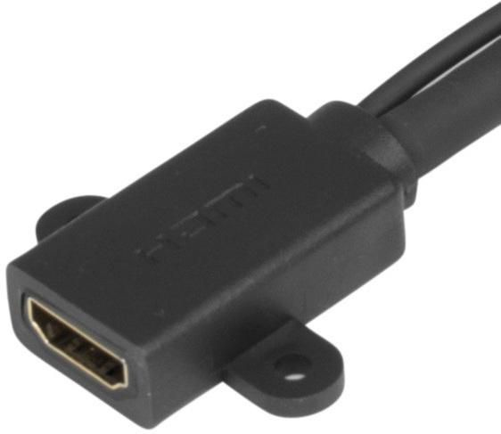 Vivolink PROHDMIHDMFM2 HDMI-kabel 2 m Sort