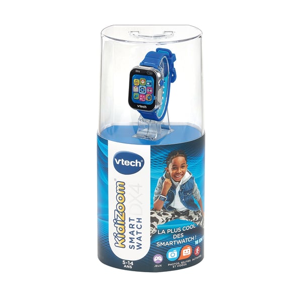VTech KidiZoom Smartwatch DX4 bleue