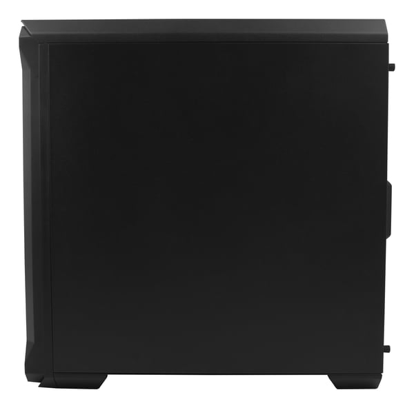 GENESIS Irid 503 ARGB Micro Tower Musta, Läpinäkyvä