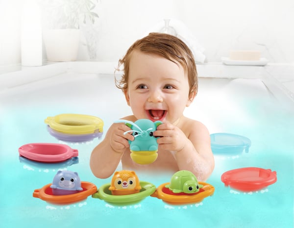 VTech Baby Stapelpret Badset Flerfarvet