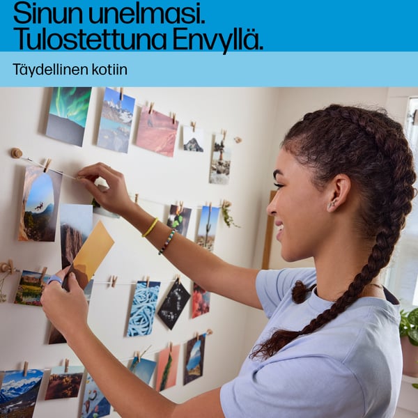 HP ENVY 6530e Langaton All-in-One Väri Tulostin, Instant Ink; Valokuvatulostus
