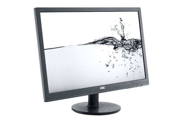 AOC E2260SWDA platta pc-skärmar 54,6 cm (21.5") 1920 x 1080 pixlar Full HD Svart