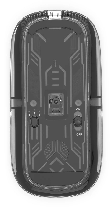 Hama WM-600 hiiri Office Molempikätinen RF Wireless + Bluetooth Optinen 1600 DPI