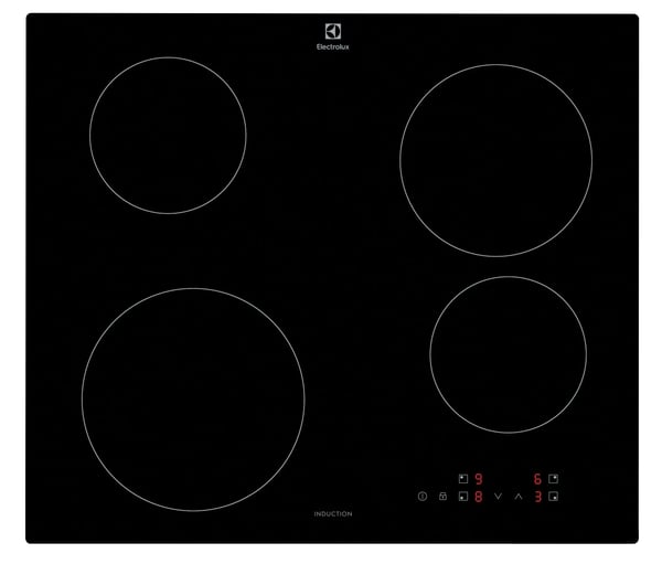 Electrolux CIB60424CK Sort Indbygget 60 cm Zone induktionskogeplade 4 zone(s)