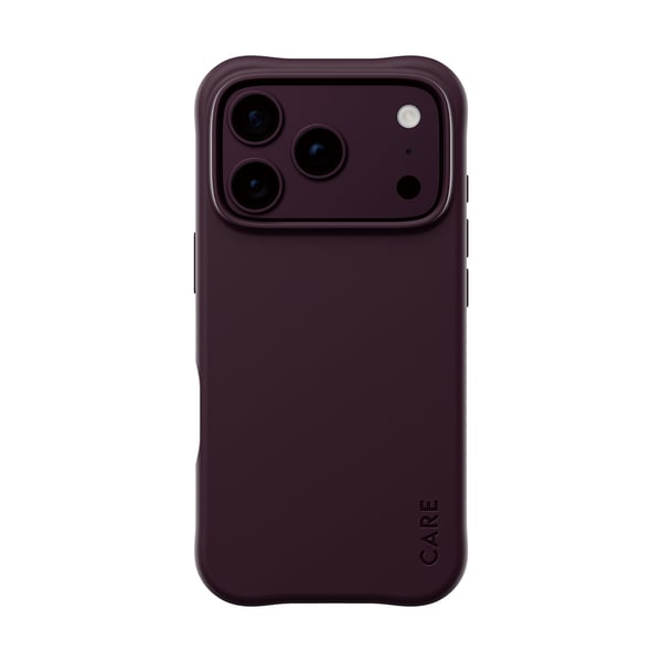 PanzerGlass CARE™ by ® Samba Case Dark Cherry w. MagSafe iPhone 2026 Pro | 17 Pro mobiltelefonfodral Mobilskal Transparent