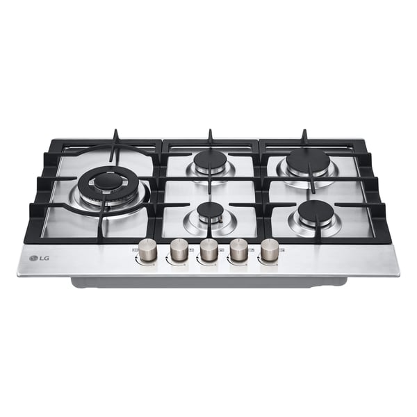 LG CBGZ3016S Ruostumaton teräs Kiinteä 75 cm Kaasuliesi 5 alue(tta)