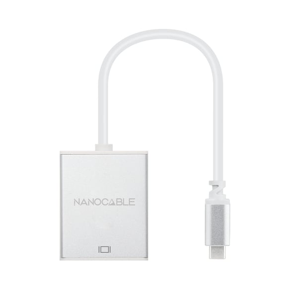 Nanocable 10.16.4101 USB grafisk adapter 1920 x 1200 pixel Sølv