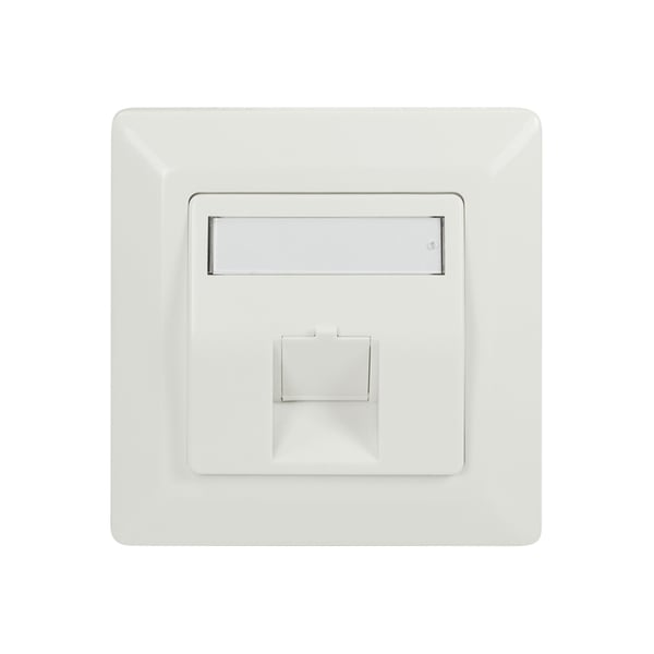 LogiLink NK4027 kontaktplade & kontakthætte Hvid