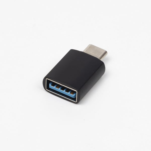 Microconnect USB3.1CAAF kabel kønsskifter USB C USB A Sort