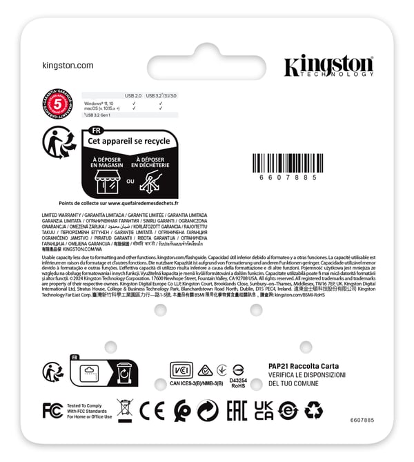 Kingston DataTraveler SE9 G3 - USB-flashdrev