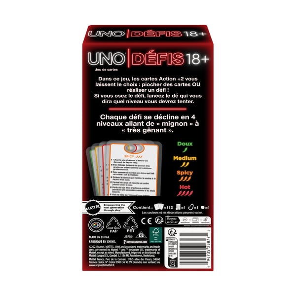 Games UNO Dare Adults Only