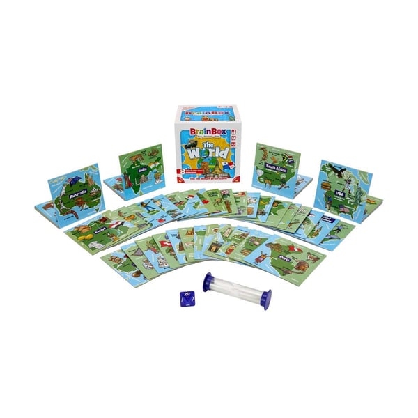 Asmodee Brainbox The World (Refresh 2022) BrainBox The World (Refresh 2022) Brætspil