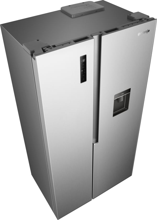Gorenje NRS917E41XWD Kombinerad kyl/frys side-by-side Fristående 541 l Grå
