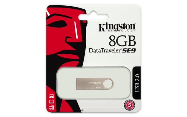 Kingston Technology DataTraveler SE9 8GB USB-muisti USB A-tyyppi 2.0 Hopea