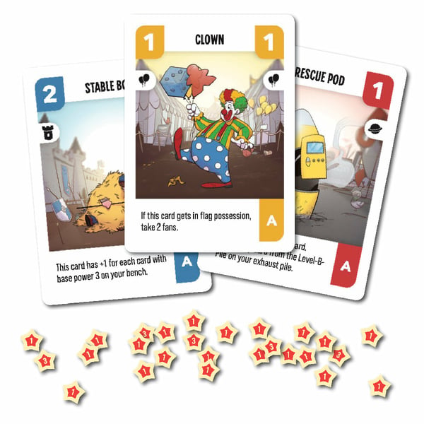 Asmodee Challengers! Challengers! 45 min Kortspel Kortbytesspel