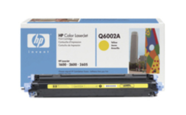 HP Q6002A tonerpatron 1 stk Original Gul