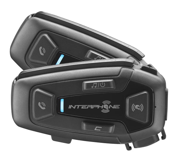 Interphone INTERPHOUCOM8RTP motorcykel samtaleanlæg 1600 m Sort