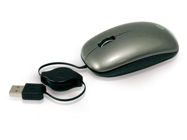 Conceptronic CLLM3BTRV mus Rejse Ambidextrous USB Type-A Optisk 800 dpi