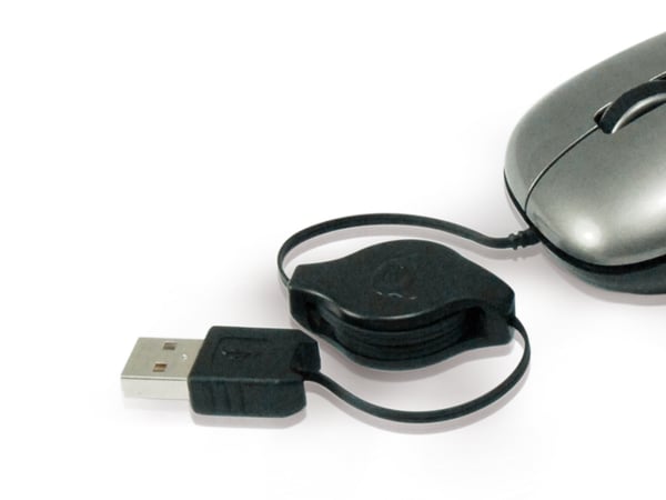 Conceptronic CLLM3BTRV mus Rejse Ambidextrous USB Type-A Optisk 800 dpi