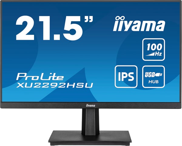 iiyama ProLite XU2292HSU-B6 computerskærm 54,6 cm (21.5") 1920 x 1080 pixel Fuld HD LED Sort