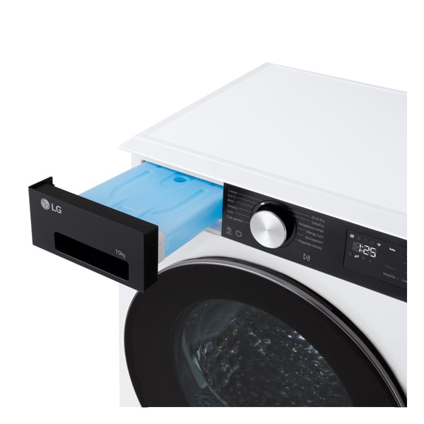 LG RNX5010TKC tørretumbler Fritstående Front-læsning 10 kg Hvid, Sort
