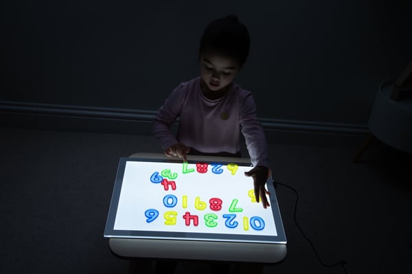 Tickit Translucent Numbers