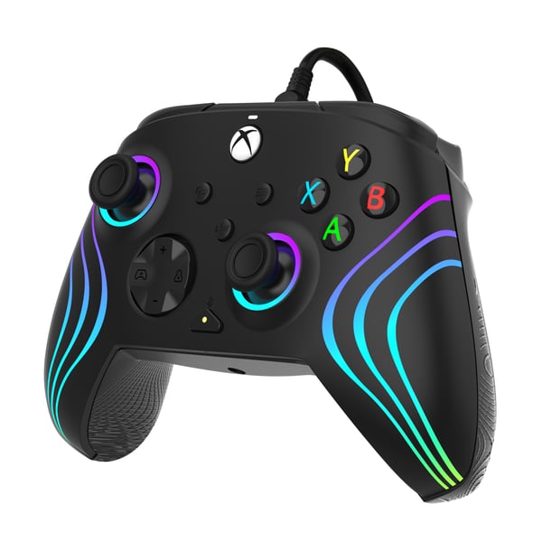 PDP Afterglow Wave Svart USB Spelplatta PC, Xbox One, Xbox Series S, Xbox Series X